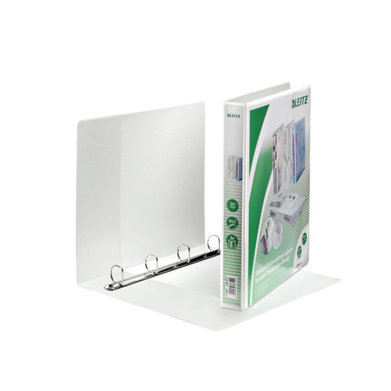 Leitz 42840001 ring binder A4 White