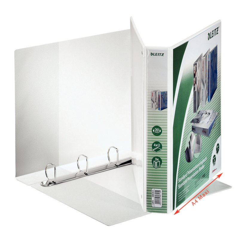 Leitz 42850001 classeur à anneaux A4 Blanc