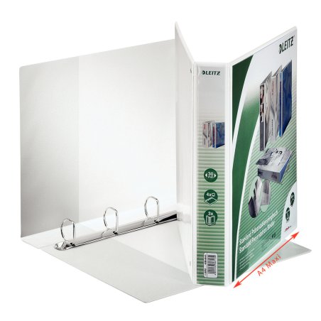 Leitz 42850001 ring binder A4 White