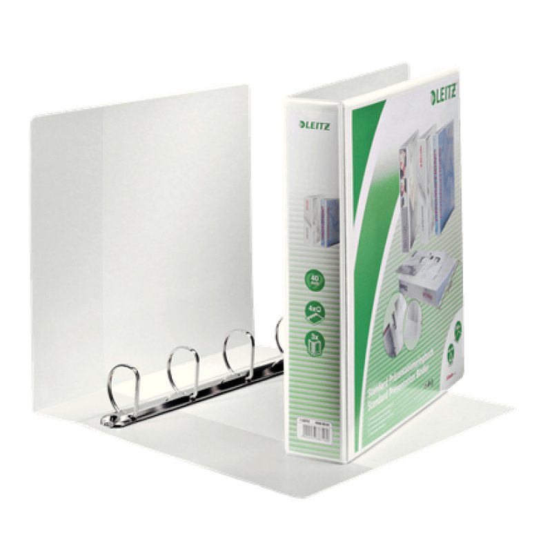 Leitz 42860001 ring binder A4 White