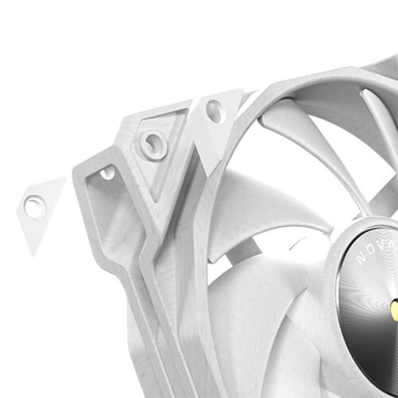 Antec Nova Boitier PC Ventilateur 12 cm Blanc 1 pièce(s)