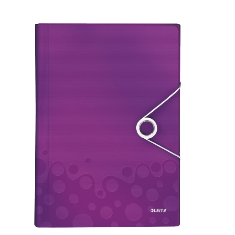 Leitz WOW Polypropylene (PP) Purple A4