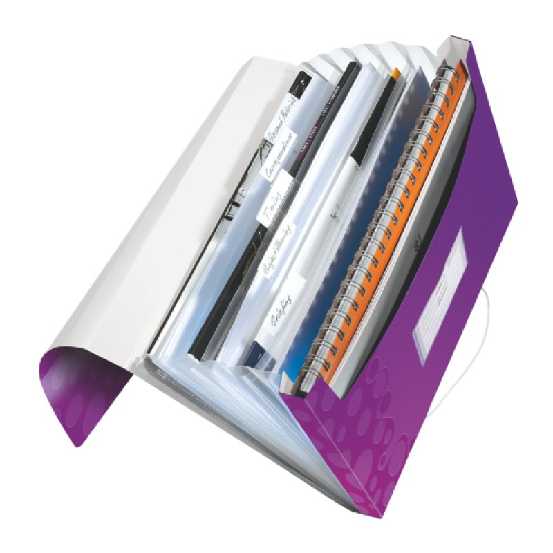 Leitz WOW Polypropylene (PP) Purple A4