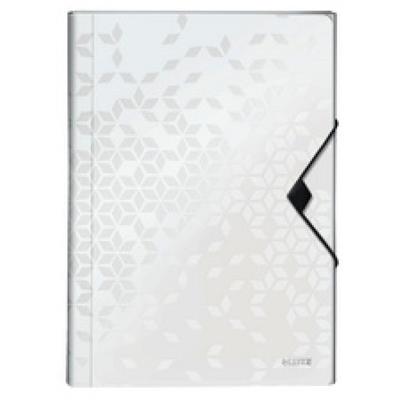 LEITZ Trieur ménager WOW, A4, PP, 6 compartiments, noir