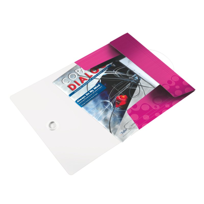 Leitz WOW Polypropylene (PP) Pink A4