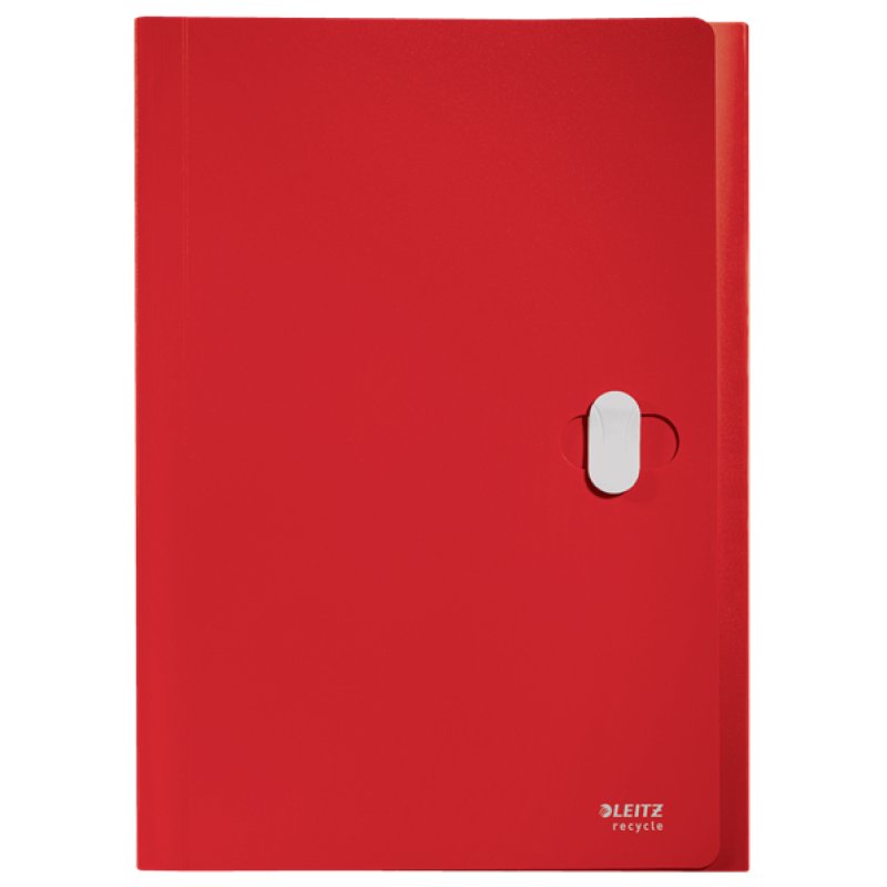 LEITZ Trieur ménager Recycle, A4, PP, 6 compartiments, rouge