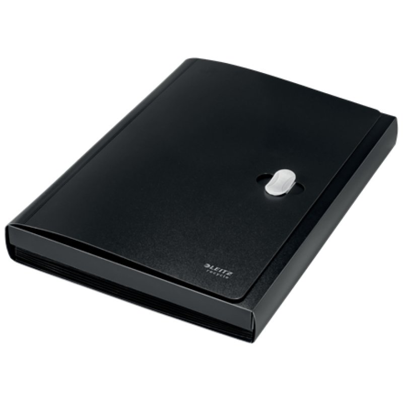 LEITZ Trieur ménager Recycle, A4, PP, 6 compartiments, noir