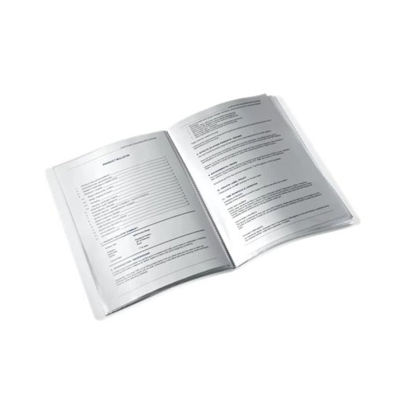 LEITZ Protège-documents WOW, A4, PP, 40 pochettes, jaune