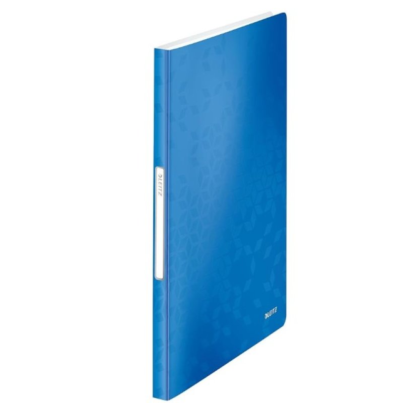 LEITZ Protège-documents WOW, A4, PP, 40 pochettes, bleu