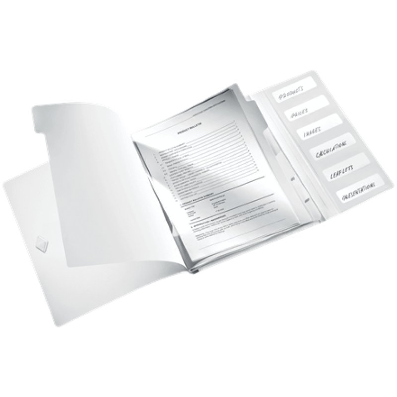 Leitz WOW Conventional file folder Polypropylene (PP) White