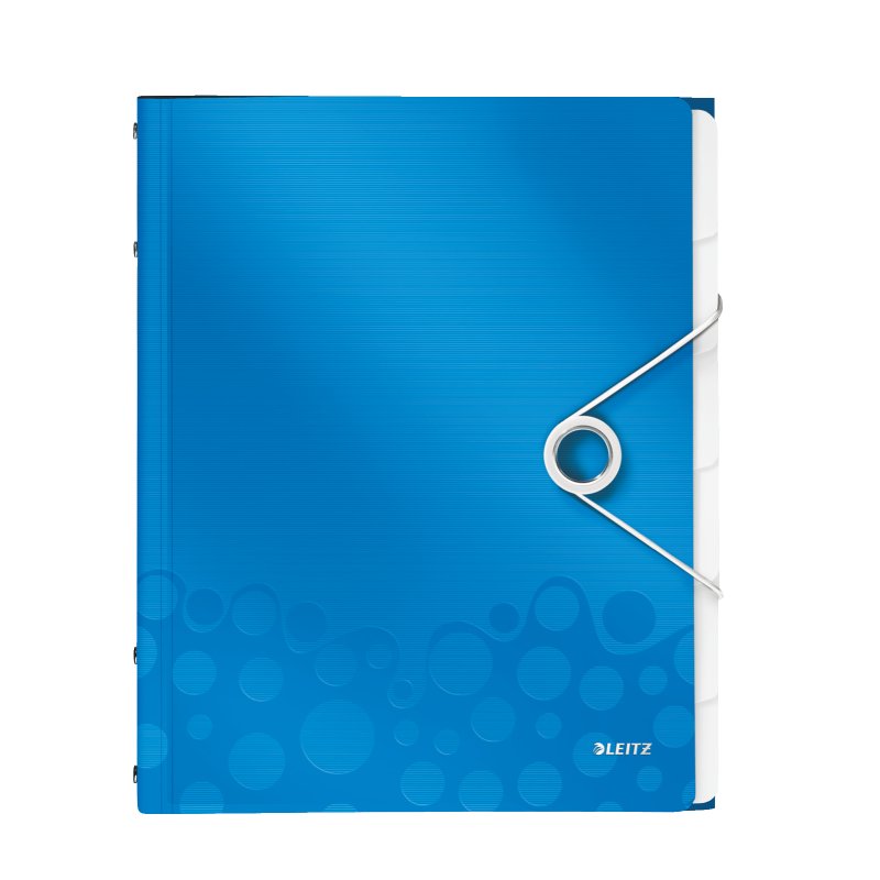 Leitz WOW Polypropylene (PP) Blue, Metallic