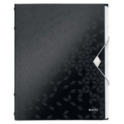 Leitz WOW Conventional file folder Polypropylene (PP) Black