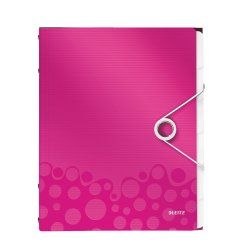 Leitz WOW Polypropylene (PP) Metallic, Pink