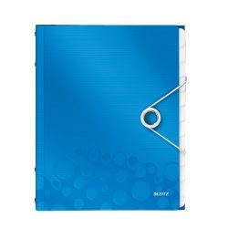 Leitz WOW Polypropylene (PP) Blue, Metallic