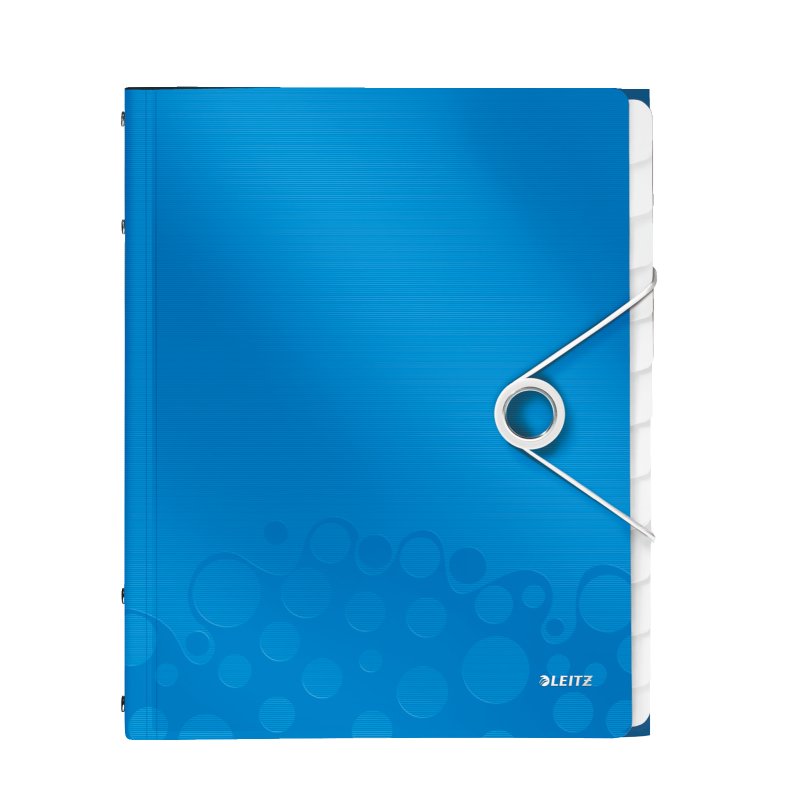 Leitz WOW Polypropylene (PP) Blue, Metallic