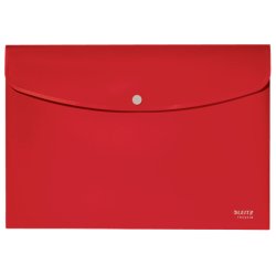 LEITZ Pochette à documents Recycle, A4, PP, rouge