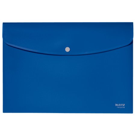 LEITZ Pochette à documents Recycle, A4, PP, bleu