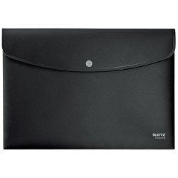 LEITZ Pochette à documents Recycle, A4, PP, noir