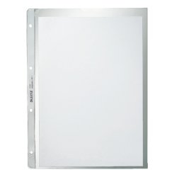 LEITZ Pochette perforée extra solide, format A4, PP, 0,13 mm
