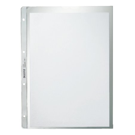 LEITZ Pochette perforée extra solide, format A4, PP, 0,13 mm