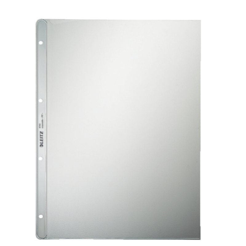 LEITZ Pochette perforée extra solide, format A4, PP, 0,13 mm