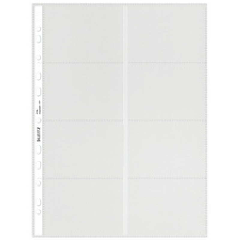 LEITZ Pochette perforée pour 16 cartes de visite, format A4