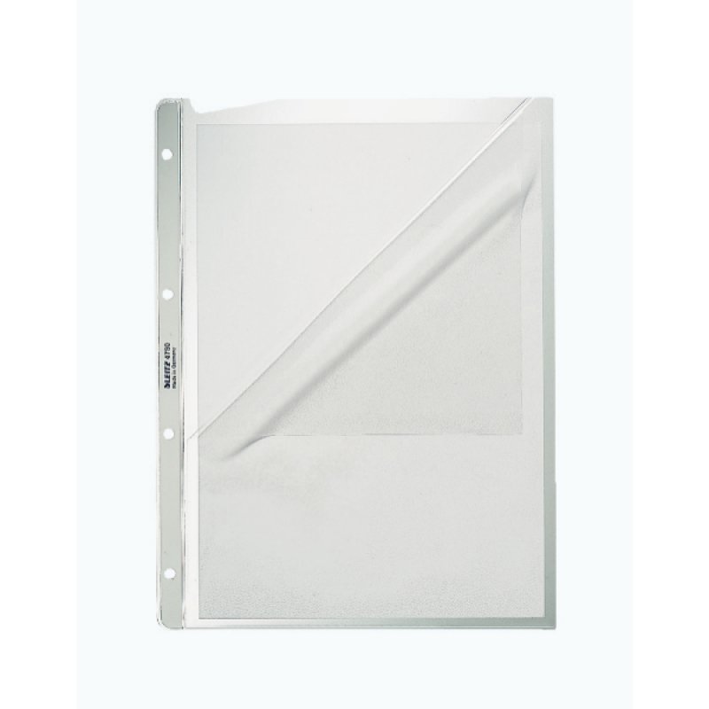 LEITZ Pochette perforée, A4, PP, grainé, 0,13 mm,