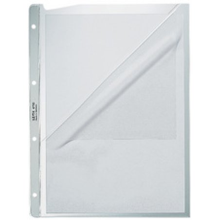LEITZ Pochette perforée, A4, en PP, grainé, 0,12 mm,