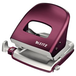 LEITZ Perforateur Style Nexxt 5006, rouge granat, capacité: