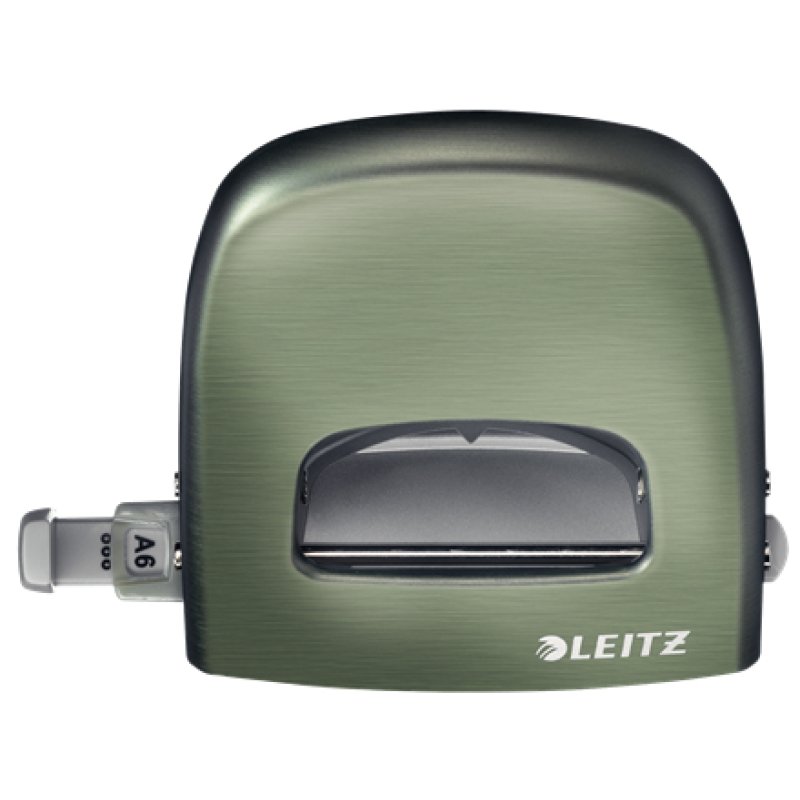 Leitz NeXXt 5006 hole punch 30 sheets Green, Silver