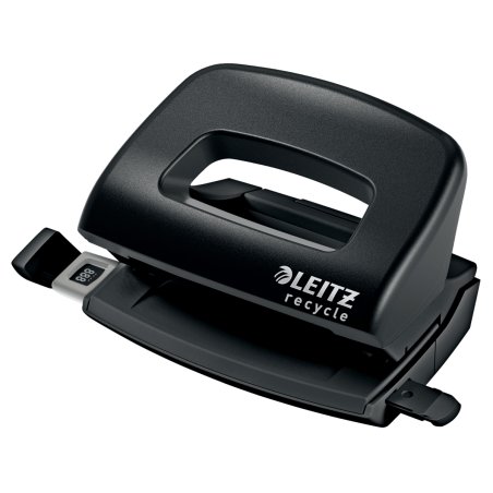 Leitz 50100095 hole punch 10 sheets Black