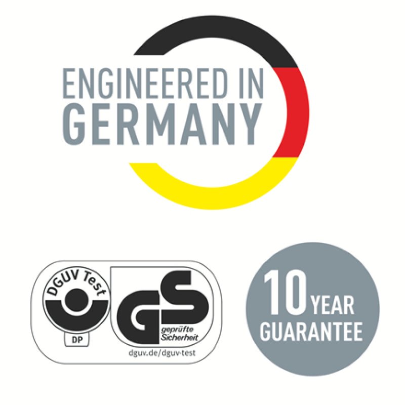 Leitz 50601095 hole punch 10 sheets Black, White