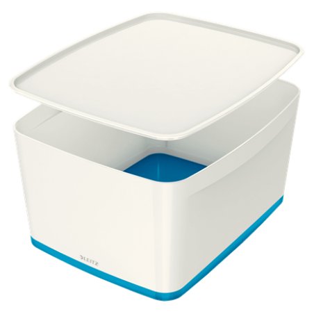 Esselte 5216-10-36 Storage box Rectangular Acrylonitrile butadiene styrene (ABS) Blue, White