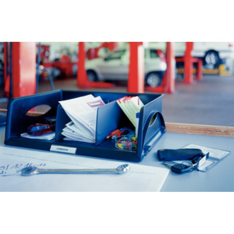 LEITZ Bac à courrier sorty, format A4/C4 paysage, noir