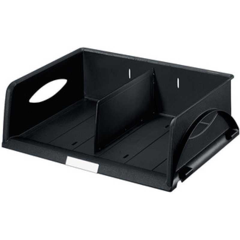 LEITZ Bac à courrier sorty, format A4/C4 paysage, noir