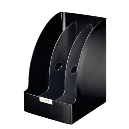 LEITZ Porte-revue Plus Jumbo, format A4, polystyrène, noir
