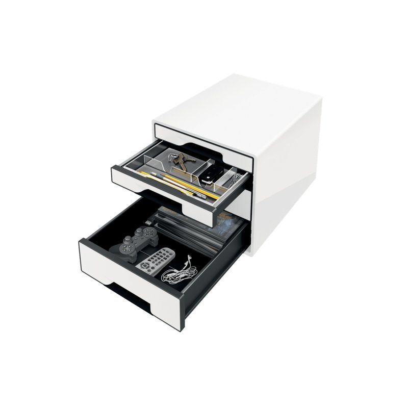 Leitz 52521001 desk tray/organizer Polystyrene (PS) Black, White