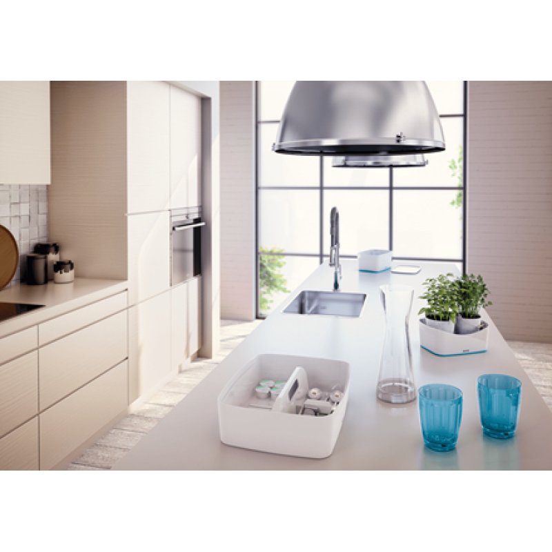 Esselte 5257-10-36 Storage tray Rectangular Acrylonitrile butadiene styrene (ABS) Blue, White