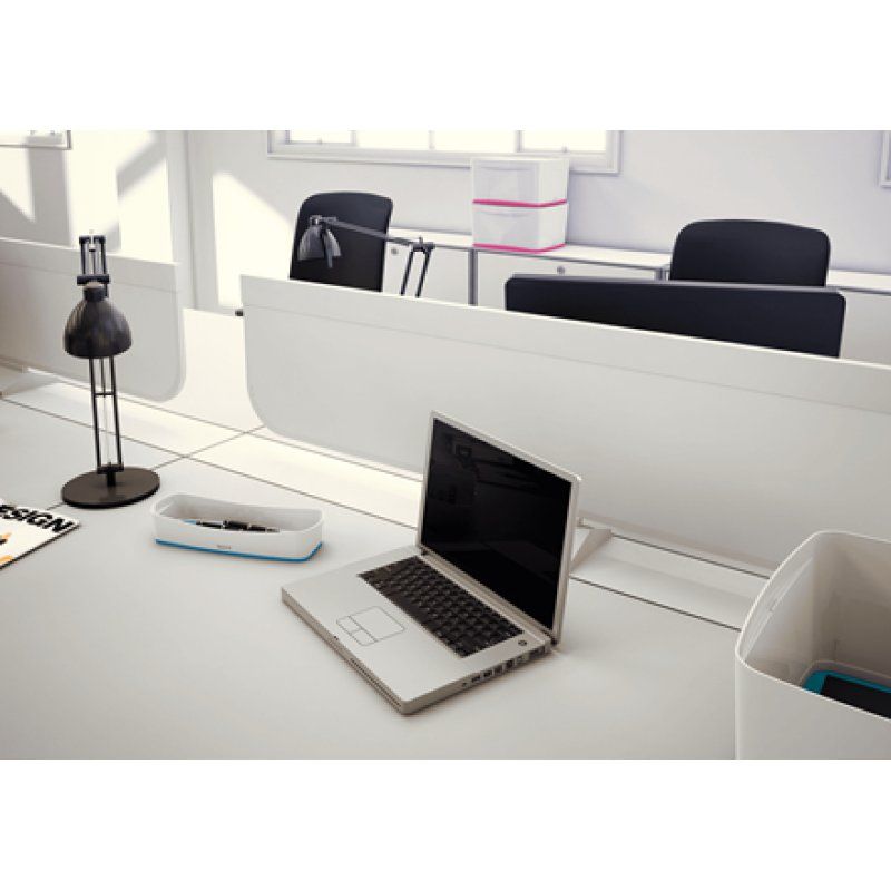 Esselte 5258-10-01 Compartiment de rangement Rectangulaire Acrylonitrile-Butadiène-Styrène (ABS) Gris, Blanc