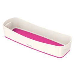 Esselte 5258-10-23 Storage tray Rectangular Acrylonitrile butadiene styrene (ABS) Pink, White