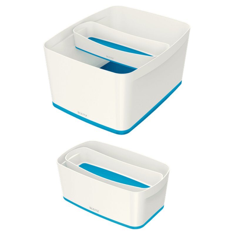 Esselte 5258-10-36 Storage tray Rectangular Acrylonitrile butadiene styrene (ABS) Blue, White