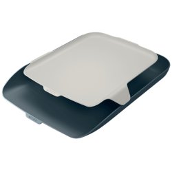 Leitz 52590089 bac de rangement de bureau Polystyrène Noir