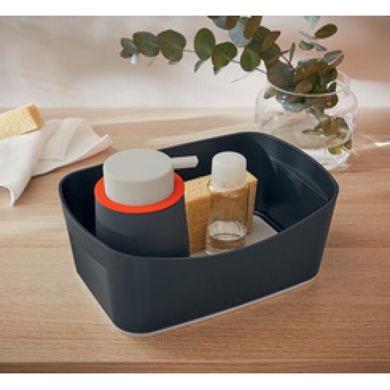 LEITZ Bac de rangement My Box Cosy, A5, jaune/gris clair