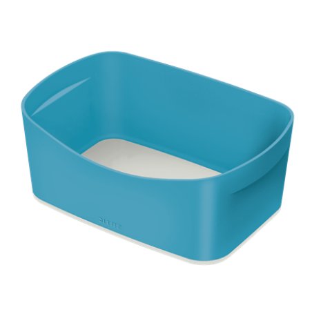 LEITZ Bac de rangement My Box Cosy, A5, bleu/gris clair
