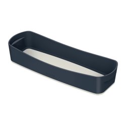 LEITZ Bac de rangement My Box Cosy, long, gris