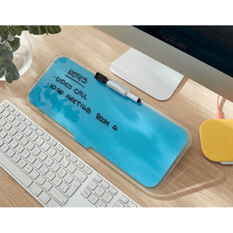 Leitz 52690061 desk pad Glass Blue