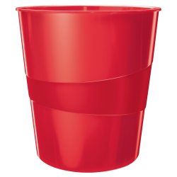 Leitz WOW Rond Polystyrène Rouge