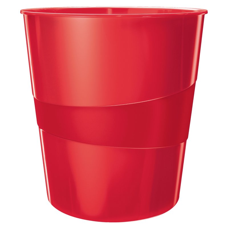 Leitz WOW Rond Polystyrène Rouge