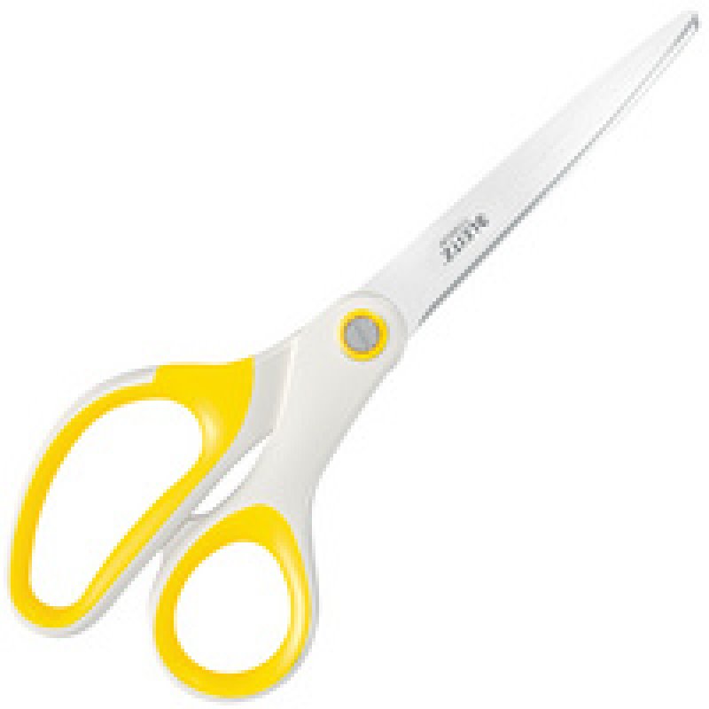 LEITZ ciseaux WOW Titan, longueur: 205 mm (8"), jaune métal