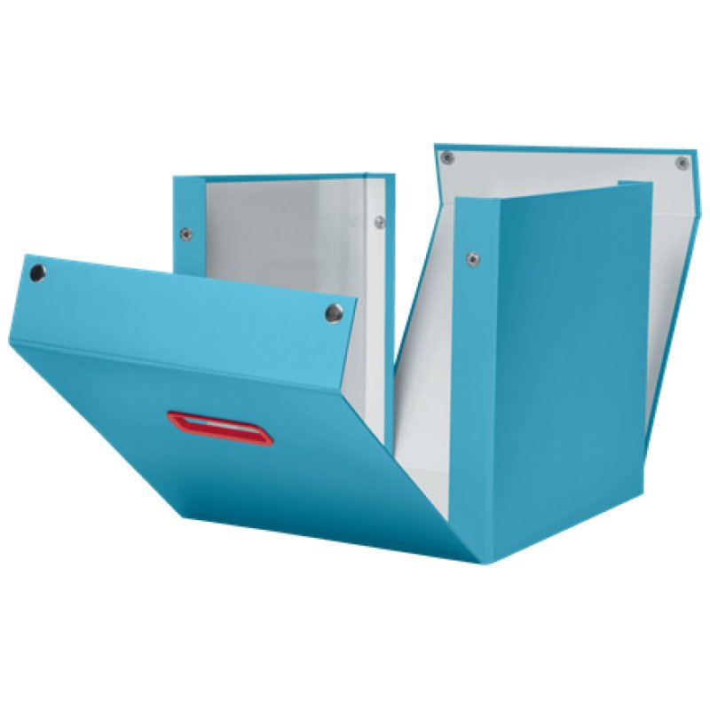 LEITZ Boîte de rangement Click & Store Cosy, cube, bleu